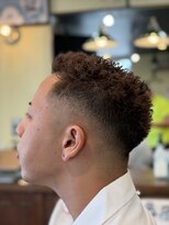 アパッシュ 東光店(Apache) 仏陀パーマ×スキンフェード