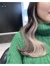 【プルエクステで作る】インナースタイル ダイヤモンドエクステ20本~