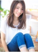 空気感こあるナチュラルストレート