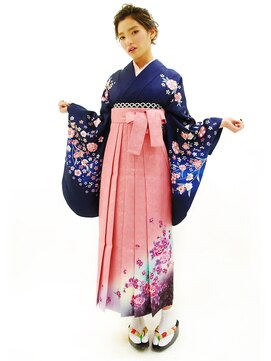 ゲッカビジン(GEKKABIJIN) 1・レンタル二尺袖&袴-20500円《東京着物レンタル/GEKKABIJIN》