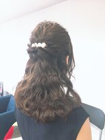 メロウ(Mellow)&nbsp;ウェーブハーフアップ