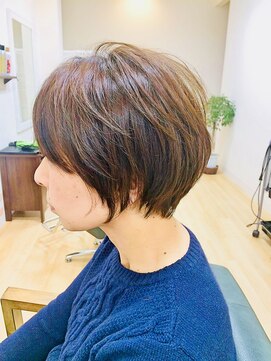 ヘアーズモイ(hair'smoi!) ショートカット×アッシュブラウン