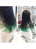 イエローターコイズの裾ラインカラー！＜本橋寛道＞
