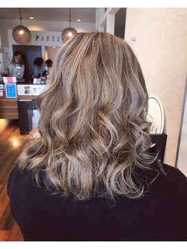 パッション 石巻蛇田店(PASSION) 外国人風♪パープルベージュカラー