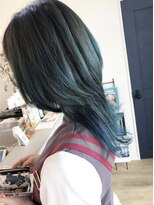 アーブル ヘアーアンドメイク(ARBRE) ブリーチダブルカラーウルフカットレイヤーカット