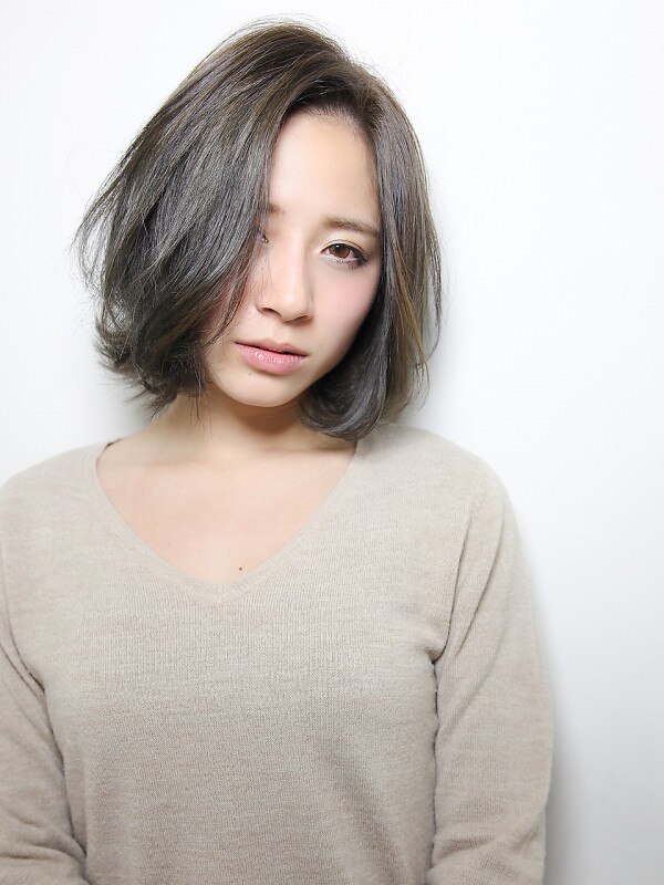 【平日限定】【グレイカラー】デザインカット+リタッチカラー+2steptr￥6900