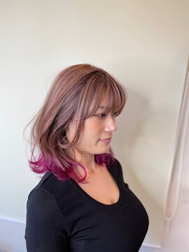 チョコレート(chocolate) 髪質改善/裾カラー