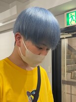 アイトーキョー 渋谷(AI TOKYO) ライトブルー×マッシュ