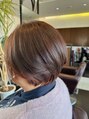 ムース 福島市店(Mousse-88-)&nbsp;丸みのあるショートボブ艶感のあるカラーで過ごしませんか♪