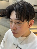 ベイリコルド(Bei Licoldo.)&nbsp;ニュアンスパーマ風センターパート