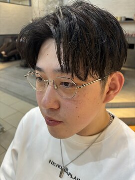 ベイリコルド(Bei Licoldo.) ニュアンスパーマ風センターパート