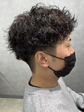 リット×ベリエ(Lit.×belier) 波巻きパーマツイストスパイラルパーマツイストパーマウルフ30代