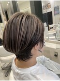 ショートバレイヤージュ