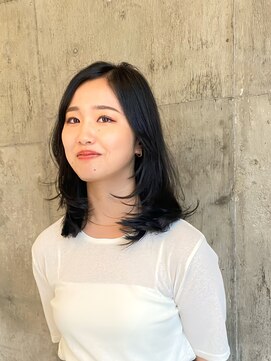 ハーフアンドハーフ(HALF and HALF) ミディアムレイヤー/グレージュ