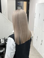 リグ 横浜(Lig.)&nbsp;グレージュカラー/ケアブリーチ/ブリーチ/ハイトーンカラー