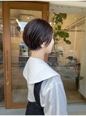 大人ショート(前髪なし)