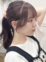 ビューエヒメ(VIEW EHIME)&nbsp;大人カワイイ小顔になるワンレンネビージュ黒髪ボブルフ髪質改善