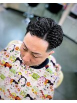 バーバーショップイシカワ(BARBER SHOP イシカワ)&nbsp;パーマスキンフェードスタイル