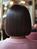 Web予約限定 形状記憶トリートメント＋ワンメイクカラー＋カット　Bob