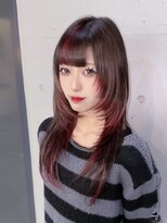 ドットハリス(.Hallis)&nbsp;レイヤーカット/デザインカラー/ダブルカラー/髪質改善