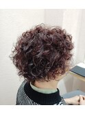 スパイラルパーマ