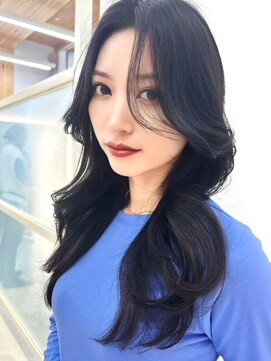 アマトウキョウ アユンチェ(AMA TOKYO×AYUNCHE) 韓国スタイル/ナチュラルくびれヘア_くびれ巻き_レイヤーカット