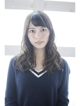 アウラ(Aula by marbles) グレージュ/ダークグレージュ/波ウェーブ/波巻き[横浜]