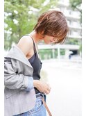 【GEEKS渋谷】ショートウルフ/クールショート/20代30代40代/小顔