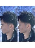 【ACRO.ao】アップバングショート/ツーブロック/短髪/爽やかヘア