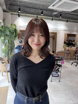 アドア 横浜(ADORE) 【ADORE横浜】ラベンダーグレージュ×レイヤーカット