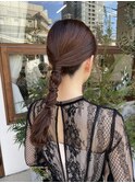 ポニーテールアレンジ/ヘアセット/ヘアアレンジ