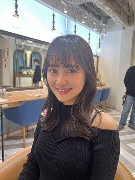 ロンドアベニール 北千住(Lond avenir) イメチェン外ハネボブ美髪ワイドバング顔周りレイヤーカット