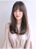 ☆ホワイトグレージュミニウルフデジタルパーマチェリーブラウン