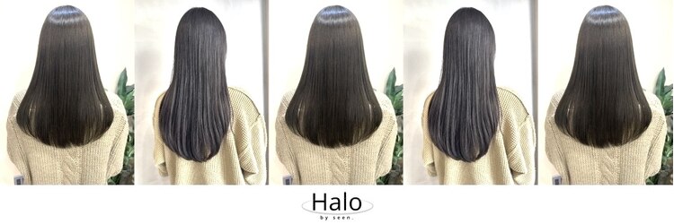 ハロバイシーン(Halo by seen.)のサロンヘッダー