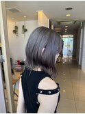 ハイトーンボブ シルバーグレージュ /コノミ.大船