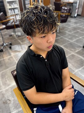 アムレヘアー(amule hair) 【amule hair】マッシュパーマ/10代/20代