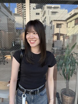 アドア 横浜(ADORE) 【ADORE横浜】ストレートヘア×暗染