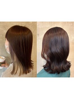 トレンドカラー、季節に合わせてのイメチェンもお任せください☆ぴたっと似合うスタイルを*