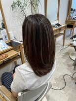 ビレア 尾張旭店(BELEA) ハイライト/白髪ぼかし/ミディアムレイヤー