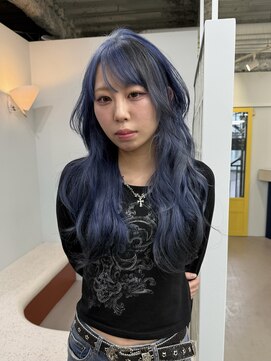 クリム(qulim) ブルー×ブラック【エンドカラー】