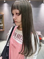 オーダー(OORDER)&nbsp;：顔周りカット×オリーブベージュ：