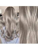 リノート バイ エゴル 太田川(Linoet by ENGOL)&nbsp;ホワイトシルバー/バレイヤージュ/ハイトーンカラー