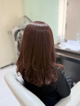 自然体で美しい艶ロング