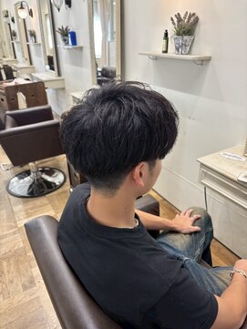 エクファ ヘア シェリル 草津 南草津店(ex-fa hair cherir) 黒髪カタログ/クラゲヘアー/オリーブグレー/南草津