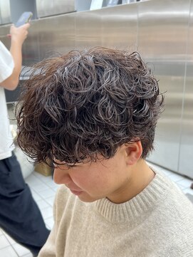 フィフスパーク(fifth PARK) シャドウパーマルーズパーマメンズマッシュ渋谷