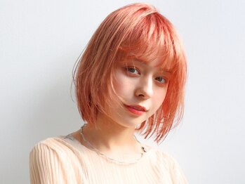 アイビー 吉祥寺(aivee)の写真/【映える☆透け艶カラーが可愛い＊】柔らかく美発色◎イルミナ&アディクシーで光に溶け込むデザインに！