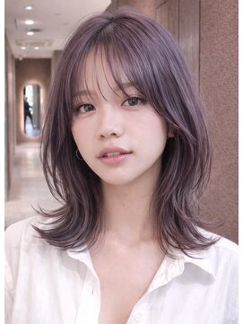 サロウィン 倉敷店(SALOWIN) ふんわりミディアムレイヤー10/髪質改善/縮毛矯正/ボブ/レイヤー