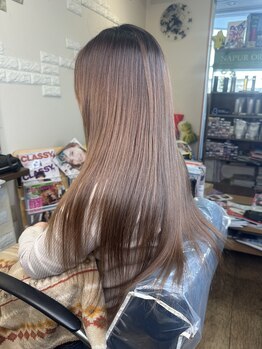 ヘアーデザイン アイリス(hair desigh Airs)の写真/産後の髪質変化~エイジング毛まで様々な大人女性のお悩みを髪質改善で解決◎一度で実感髪質改善☆