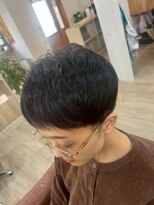 ヘアメイク メルシー(Merci)&nbsp;ナチュラル丸みショートボブ