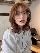 ディッセンバー 渋谷(December) レイヤーカット/ミディアム/ベージュ